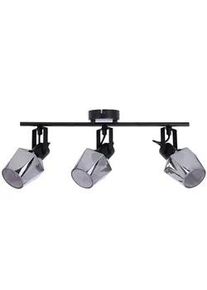 Strahler , Schwarz , Metall, Glas , 9x22x62 cm , RoHS, Europäischer Sicherheitsstandard , einfach zu transportieren , Lampen & Leuchten, Leuchtenserien