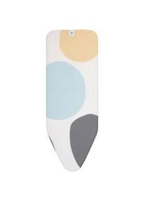 Brabantia Bügelbrettbezug , Blau, Weiß, Beige , Textil , 45x124x0.9 cm , Schnürzug, Spannclips , Haushalt & Kleinelektro, Wäschepflege, Bügelbretter & Bezüge