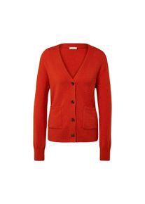 Tchibo - K&ouml;t&ouml;tt kardig&aacute;n RWS minős&iacute;tett gyapj&uacute;val - nő - m&eacute;ret S 36/38 - narancss&aacute;rga