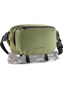 K&F Concept Sling Bag 10L Urban Wander 01 (Kamera Schultertasche, 10 l), Kameratasche, Gr&uuml;n