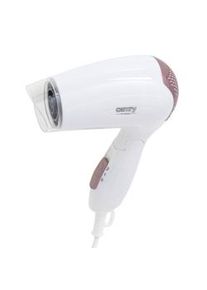 Camry CR2254 Secador de Cabelo para Viagem,Dobrável,Compacto, 2 Níveis de Potência,Bocal 360°, Branco