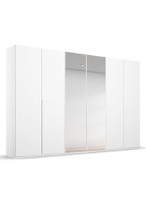 Rauch Kleiderschrank &raquo;Purisma&laquo; mit umfangreicher Innenausstattung und Spiegel - 301x61x223cm - wei&szlig; - Holz / Holz