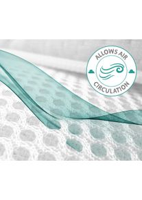 Roba 2-in-1-Beistellbett &raquo;safe asleep &laquo; - 47x99,5x47cm - wei&szlig; - Holz / Baumwolle / Schaumstoff