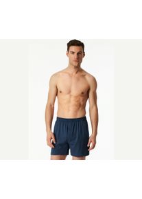 2 Schiesser Jersey-Boxer - Herren - Gr. Xxl/8 - dunkelblau/print