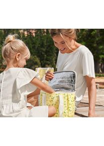 Tchibo - Webkleid aus Bio-Baumwolle - Mädchen - Gr. 98/104 - weiß