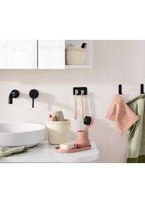 Tchibo - 2 hochwertige Jacquard-G&auml;stehandt&uuml;cher - braun