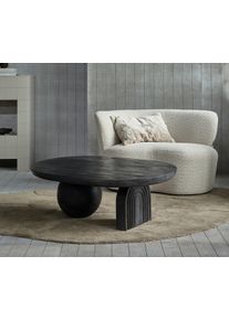 Tchibo - Woood Couchtisch »Steppe« - 110x72x38cm - schwarz - Holz