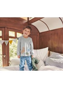 Tchibo - Kinder-Pyjama - Gr. 98/104 - blau