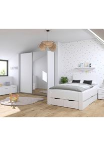 Rauch Bett &raquo;Aditio Beds&laquo; - 126x216x100cm - wei&szlig; - Holz