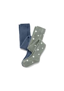 Tchibo - 2 Kinder-Thermostrumpfhosen - Unisex - Gr. 122/128 - wei&szlig;