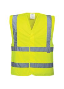 Portwest, Warnweste, Sicherheitsweste C470, gelb, Gr&ouml;sse XXL/XXXL (XXL, 3XL)