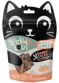 Lucky Lou Lucky Ones Sticks Snack mit Huhn & Kaninchen, 50g