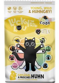 Lucky Lou Kitten Trockenfutter mit Geflügel & Huhn, 750g