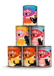 Lucky Lou Lifestage Adult Tasty Mix Nassfutter, 6x400g
