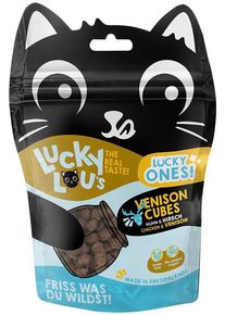 Lucky Lou Lucky Ones Cubes Snack mit Huhn & Hirsch, 80g