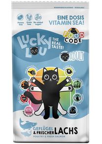 Lucky Lou Adult Trockenfutter mit Geflügel & Lachs, 340g