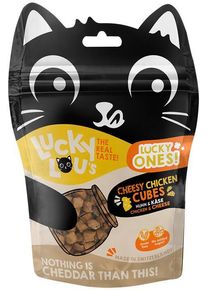 Lucky Lou Lucky Ones Cubes Snack mit Käse & Huhn, 80g