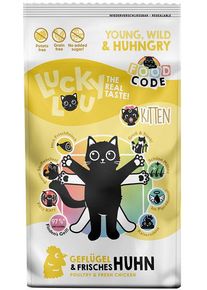 Lucky Lou Kitten Trockenfutter mit Geflügel & Huhn, 340g
