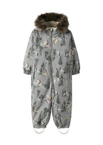 NAME IT Garnitur funkcyjny 'NMNSNOW10' dla chłopców brązowy / szary / jasnoszary Rozmiar 104