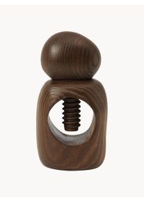 ferm LIVING Ash Wood Nutcracker Cairn Dark wood Wood, Solid wood B 8 x H 15 cm