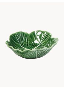 BORDALLO PINHEIRO Ručne maľované misky Cabbage, 2 ks Zelená Hlina Ø 23 x V 7 cm