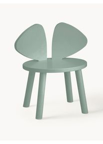 NOFRED Kids’ Wooden Chair Mouse Green Wood B 43 x D 28 cm