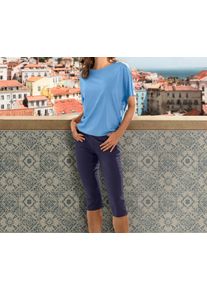 Tchibo - Bluzka - dla pań - rozmiar XL 48/50 - kolor: niebieski