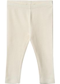 Wheat Mädchen Leggings »Rib Jersey Leggings Jules« in weiß, Größe 86