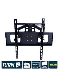 Edm - Suporte Plasma/Lcd/Led De 30-65 Polegadas 60Kg Edm Com Dois Braços E Oscilante. Com Nível Incluído