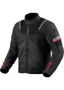 Revit Tornado 4 H2O, textile jacket waterproof , color: Black/Dark Grey , size: 4XL
