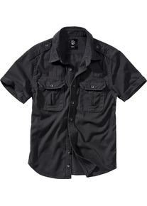 Brandit Vintage, shirt shortsleeve , color: Black , size: 5XL