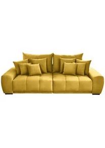Carryhome Bigsofa , Gelb , Textil , Buche , massiv , Füllung: Schaumstoff,Schaumstoff , 280x67x120 cm , Stoffauswahl, Rücken echt , Wohnzimmer, Sofas & Couches, Sofas, Textilsofas