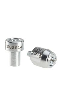 1 Herramientas para prensa remachadora TEP-1 y TEP-3, acero inoxidable, plata