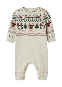 name it Kezeslábasok 'NBNRALKO' unisex szürke , Méret 50
