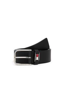 Tommy Jeans, Herren, Lederg&uuml;rtel &raquo;TJM SCANTON&laquo; quadratische Schnalle, Breite 4cm, Black, Black, G&uuml;rtel von Tommy Jeans