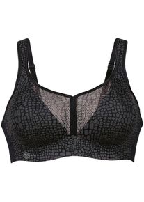Anita active, Sport-BH &raquo;Air Control Deltapad&laquo; doppellagige Cups, gepolsterte Tr&auml;ger, mit Print, feminin, weich, orinoco, Sport-BH
