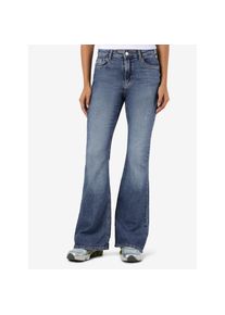 Noisy may , Bootcut-Jeans »NMKAREEN HW FLARE LEG JEANS AZ436MB NOOS« , Medium Blue Denim , Länge 30 , 25 -Länge 30 , 25 , Flared Fit Jeans von...