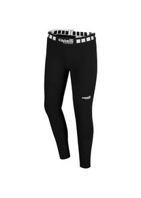 Capelli Sport, Damen, Sporthose mit Markenlabel auf Knieh&ouml;he, black/white, N-Gr, XS -N-Gr, black/white, Sporthose von Capelli Sport