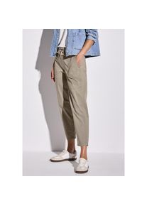 Street One , Damen , Stoffhose »Style Bonny« Sommerhose im Cargo Look , buff grey , Länge 28 , 42 -Länge 28 , 42 , Hose von Street One