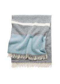 Tweedmill Textiles Decke Illusion Hellblau / Grau