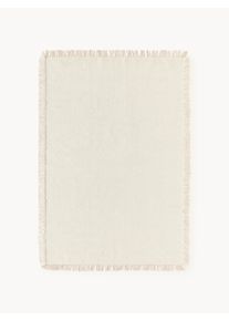 Ručne tkaný koberec do interiéru/exteriéru Marcus Béžová, Biela Umelé vlákno Š 160 x D 230 cm (veľkosť M) | Westwing Collection