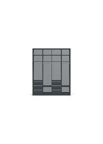 Pickawood Armoire penderie large sur mesure Mélaminé premium