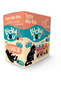 Lucky Lou Lifestage Adult Tasty Mix Nassfutter, 6x125g