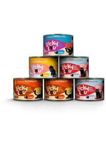 Lucky Lou Lifestage Adult Tasty Mix Nassfutter, 6x200g