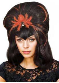 maskworld Vampirperücke mit Spinne