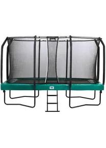 Salta Trampolin Salta First 5376G , Grün , Metall , rechteckig , 244x427 cm , Freizeit & Co, Gartenspielzeug, Hüpfburgen & Trampoline
