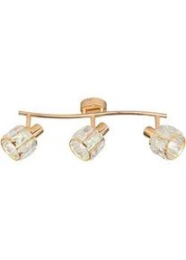 Strahler , Roségold , Metall, Glas , 9x18x45 cm , RoHS, Europäischer Sicherheitsstandard , einfach zu transportieren , Lampen & Leuchten, Leuchtenserien