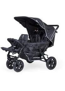 Childhome Geschwisterwagen , 132x85x104 cm , Baby on Tour, Kinderwagen, Geschwisterwagen & Zwillingskinderwagen