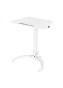 SVITA Laptopständer Wonju Weiß , Kunststoff , 70x117x50 cm , Arbeitszimmer, Schreibtische, Computertische