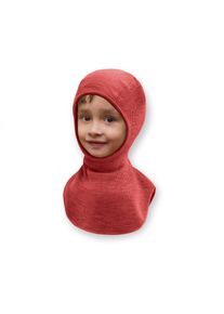 ManyMonths Elephant Hood Schlupfmütze aus Wolle - Innovator (110 - 122/128) Red Canyon